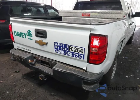 2017 Chevrolet Silverado 1500 Wt z USA, uszkodzony, nr VIN 1GCRCNEH4HZ151814